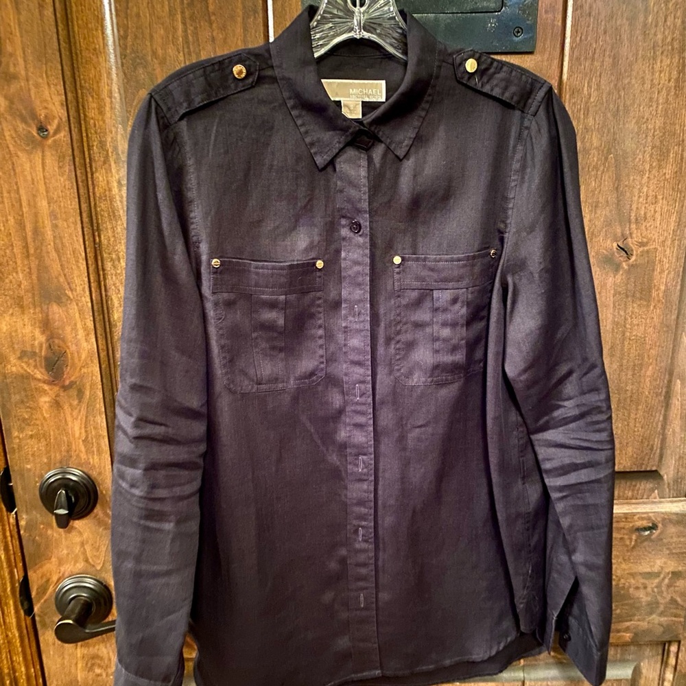 Michael Kors black top. Like brand new.
